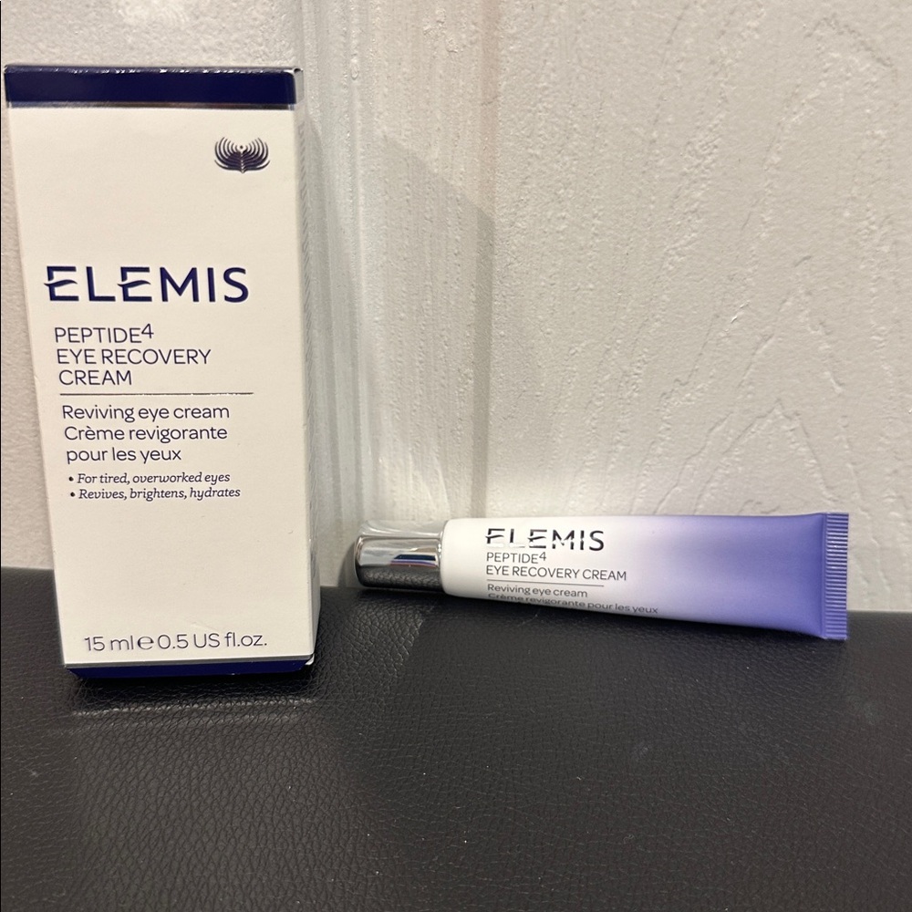 ELEMIS Peptide4 Reviving Eye Cream - Purple and White